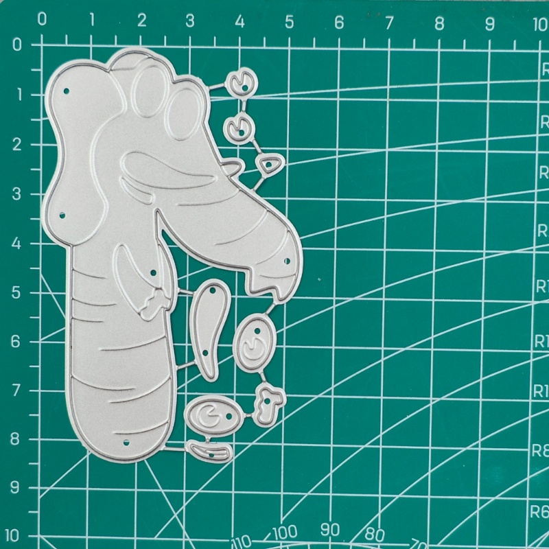 Khuôn Cắt Giấy Kim Loại Trang Trí Hình Động Vật Ngộ Nghĩnh