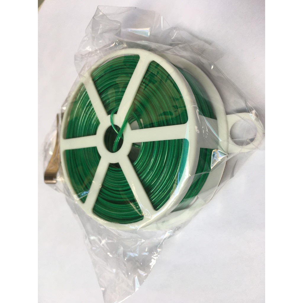 [FREESHIP TỪ 50K] DÂY CUỘN CỐ ĐỊNH LAN CÂY CẢNH 50m (LOẠI CÓ DAO CẮT SẴN)