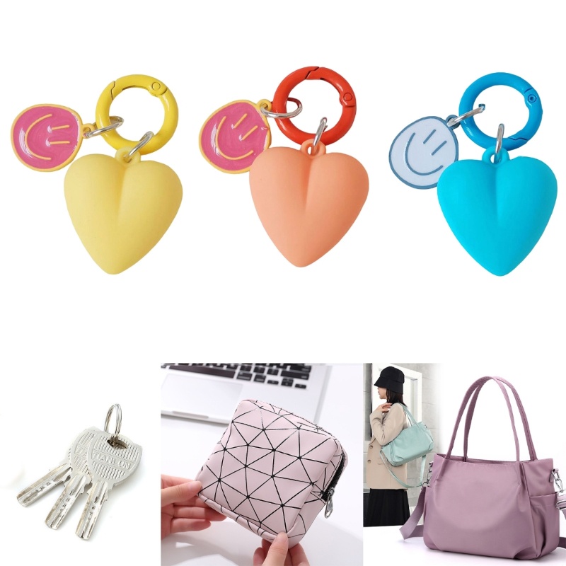 Mojito Móc Khóa Hình Trái Tim Chất Liệu Acrylic