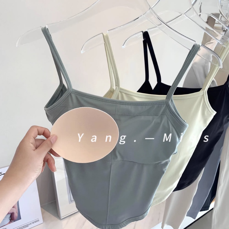 Áo Ngực Thể Thao Hai Dây Có Đệm Ngực Dành Cho Nữ