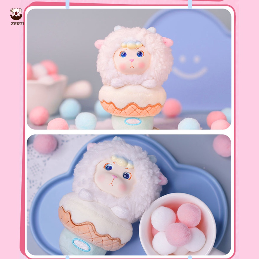Búp Bê Hình Chú Cừu Hoạt Hình Siêu Dễ Thương Trang Trí Xe Hơi / Nhà Trẻ