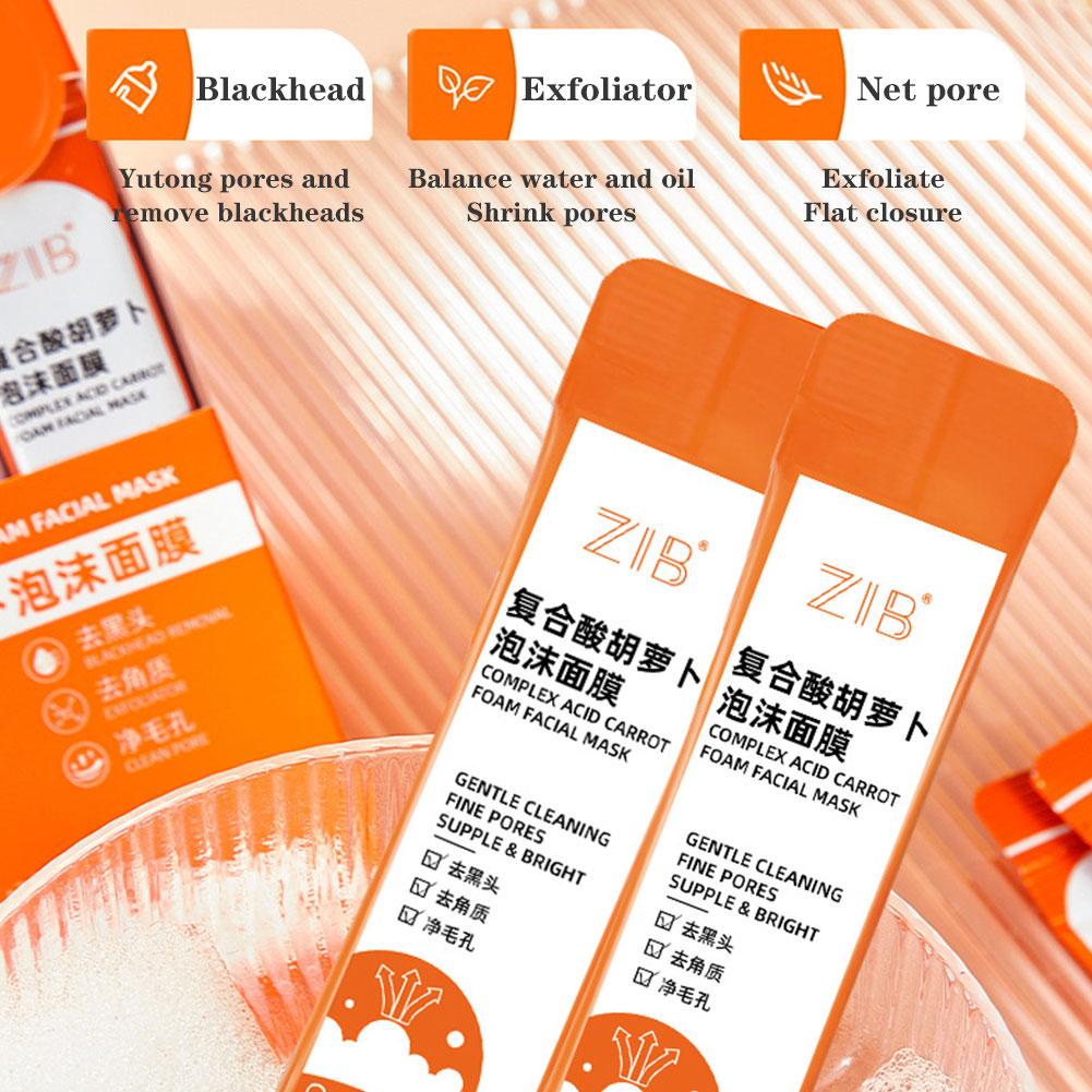 Mặt Nạ Bùn Cà Rốt Làm Sạch Sâu Lỗ Chân Lông