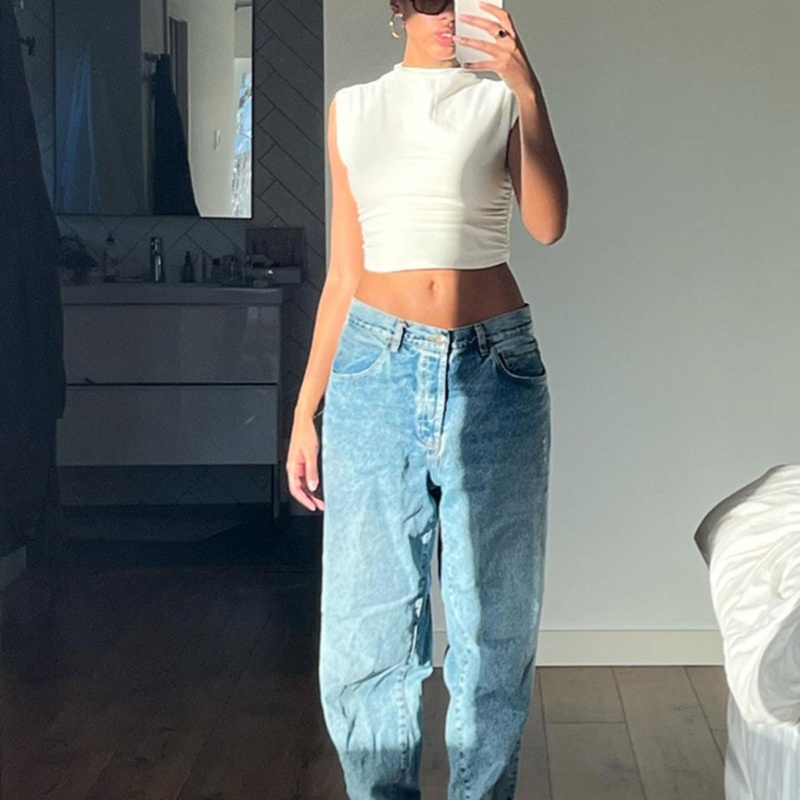 Áo Tank Top Không Tay Màu Sắc Thời Trang Mùa Hè Quyến Rũ Cho Nữ