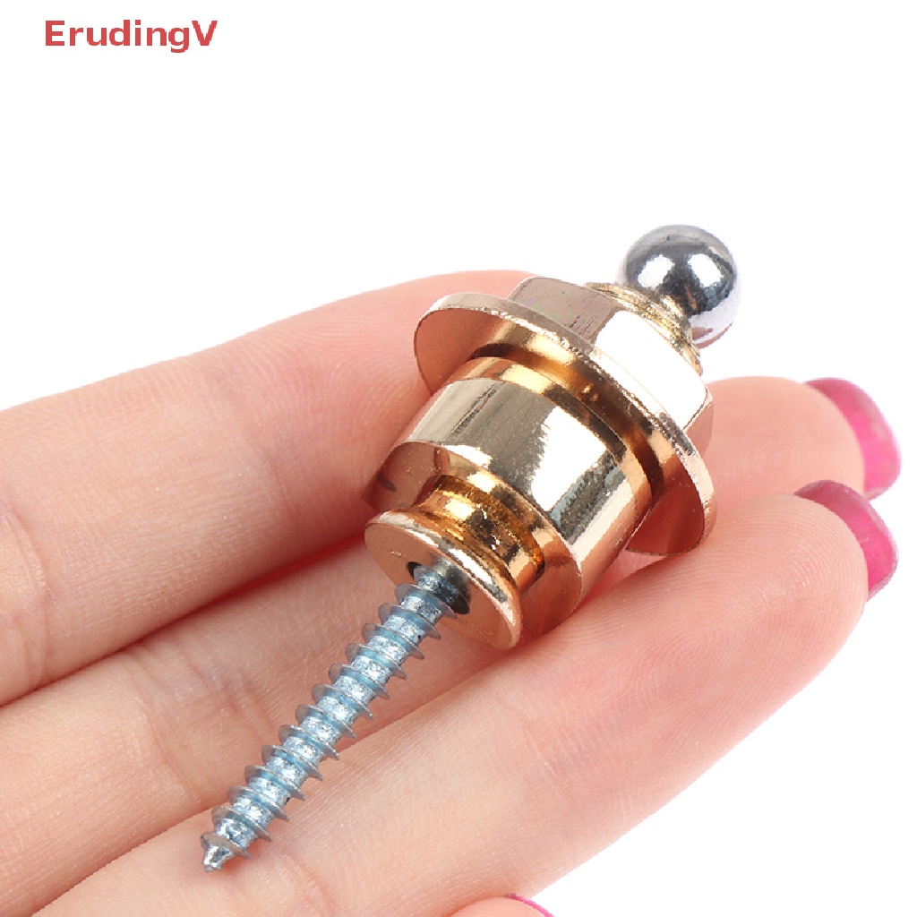 [ErudingV] Khóa Dây Đeo Đàn Ghi Ta Bass Có Ốc Vít Cố Định Phong Cách Schaller