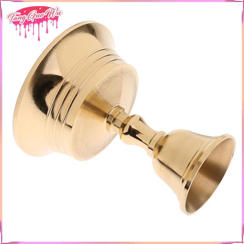 Giá Đỡ Đèn Cầy Bằng Đồng Thau 9.5cm Phong Cách Phật Giáo Tây Tạng