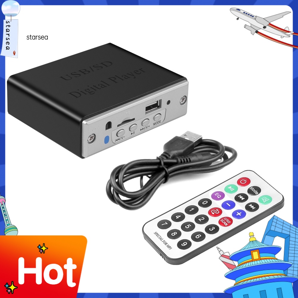 Bảng Mạch Giải Mã Âm Thanh SRA ZK Bluetooth 5.0 USB MP3 FM Radio TF Cho Xe Hơi