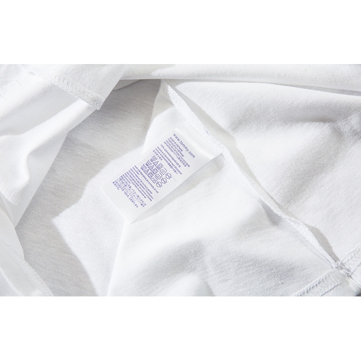 Áo Thun cotton In monogram Cổ Điển Thời Trang TOMMY