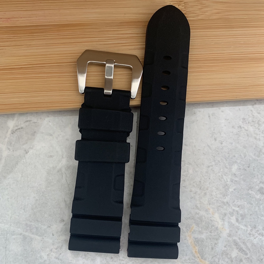 PANERAI Dây Đeo Đồng Hồ Bằng Cao Su Silicone Mềm 24mm 22mm PAM 441 359 Cho Nam
