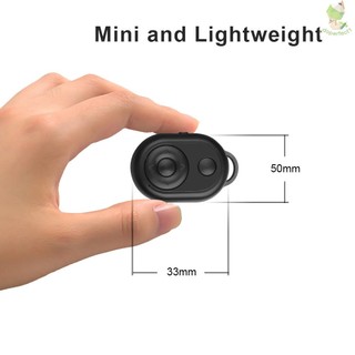 Mini Wireless Remote Control BT Remote Shutter Page Turner 10M Effective Range Compatible with iOS/ Android Smartphones    Came-6.5