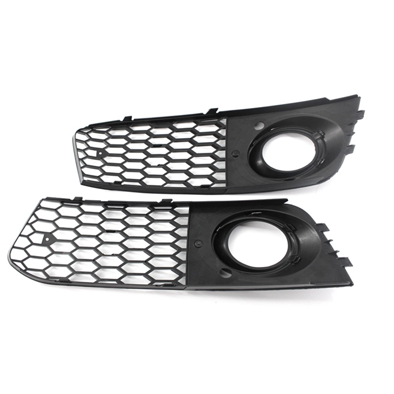 Khung Lưới Tổ Ong Màu Đen Bóng 8KD Gắn Đèn Sương Mù Xe Hơi Audi A4 B8 RS4 2009-2012807682 Đèn Led 8KD 8KD Chất Lượng Cao807681