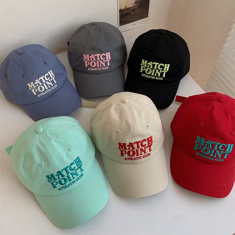 Mũ Lưỡi Trai Mềm Mại In Chữ Phong Cách Hàn Quốc Thời Trang Cho Nữ