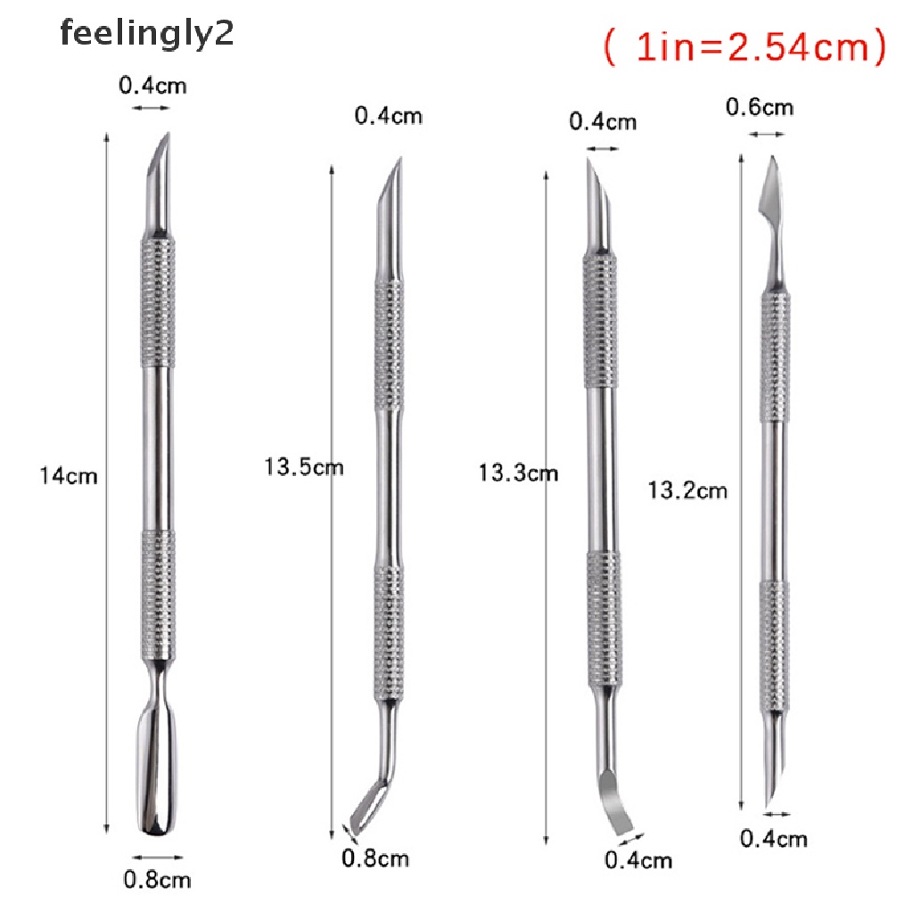 1 Cây Nặn Da Chết Làm Móng Hai Đầu Bằng Thép Không Gỉ