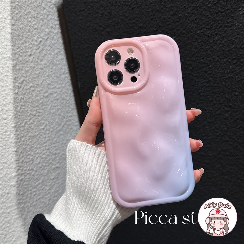 Ốp Điện Thoại TPU Mềm Bo Viền Chống Sốc Màu Gradient Bóng Sang Trọng Cho IPhone 14 Pro Max 13 12 11 Pro Max