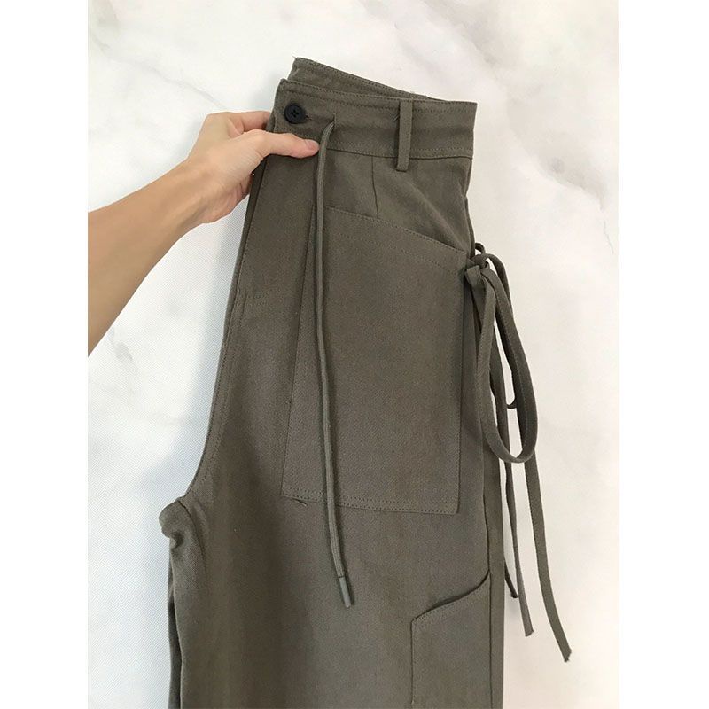 Quần Yếm Unisex BF Dáng Rộng Phong Cách Đường Phố Cao Cấp Thời Trang Xuân Hè