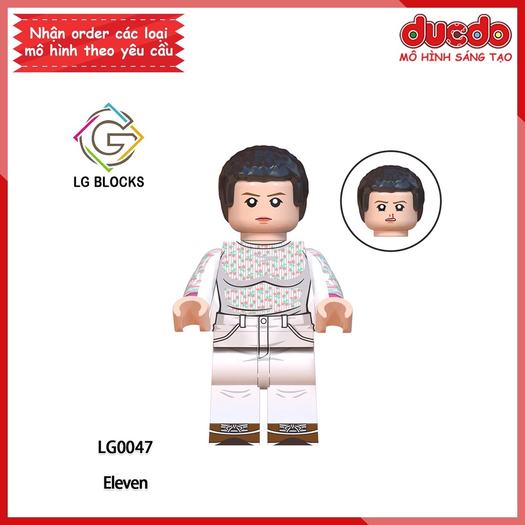 Minifigures nhân vật Series Kinh Dị Stranger Things Cậu Bé Mất Tích - Đồ chơi Lắp ghép Xếp hình Mini Mô hình LG1007