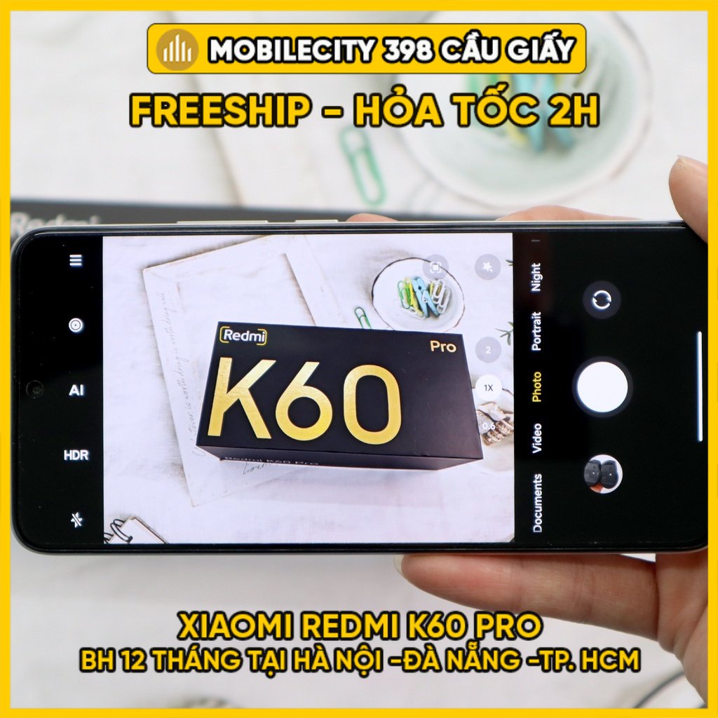 Xiaomi Redmi K60 Pro [BH 12 tháng tại Hà Nội -Đà Nẵng -TP. HCM]