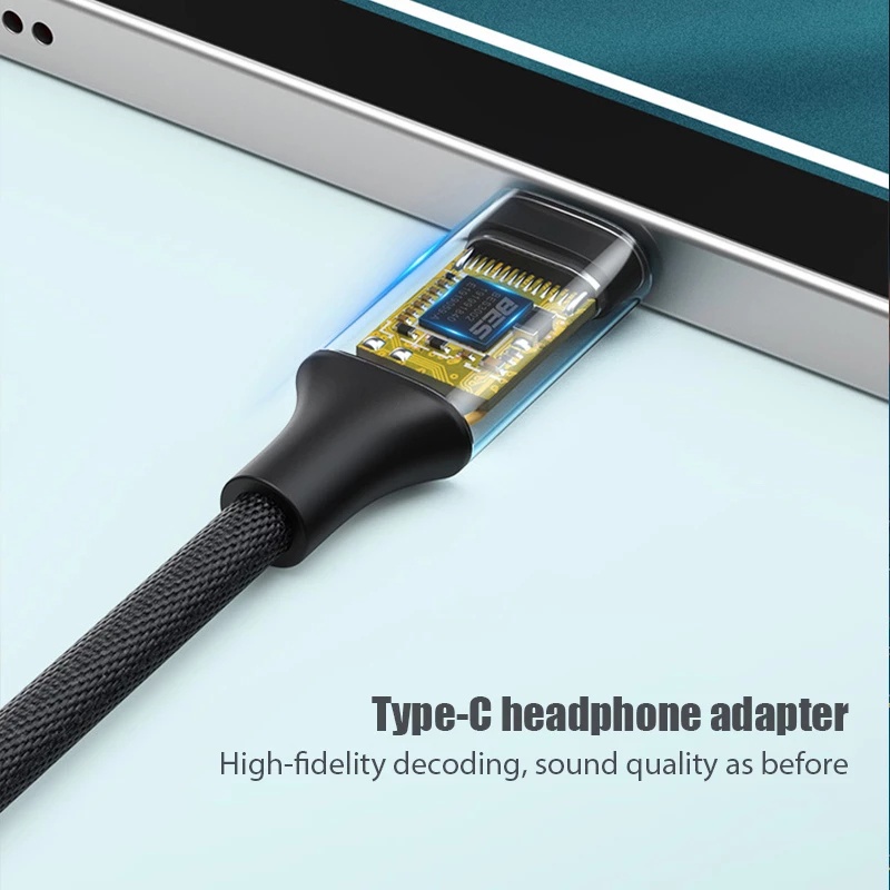 Cáp Chuyển Đổi Type c Sang Jack Tai Nghe 3.5mm Chuyên Dụng Cho Samsung / ipad