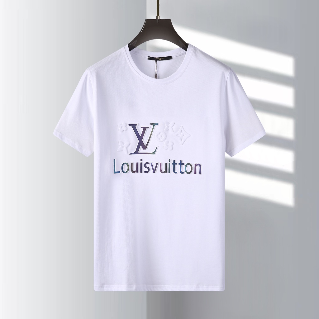 Hot!Áo nam Tay Ngắn Cổ Tròn Vải Cotton Size M-3XL