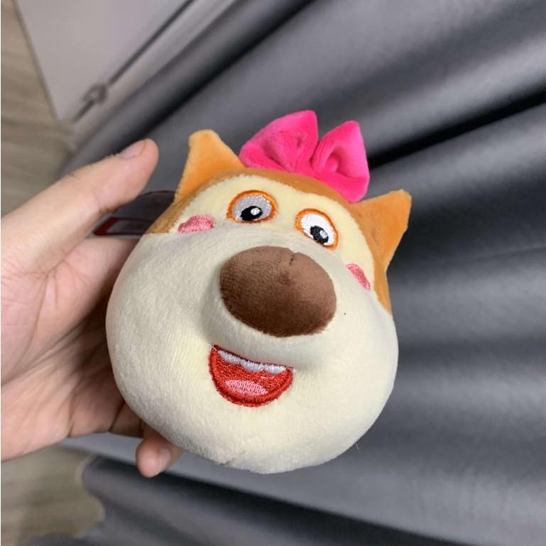 Móc Khoá Hình Thú Nhồi Bông Lucy, Móc Treo Balo - Thương Hiệu Wolfoo