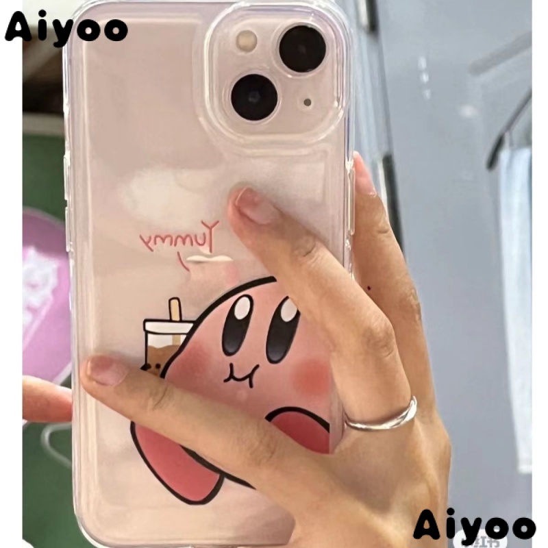 ✅Ốp Điện Thoại Mềm Trong Suốt Họa Tiết Trà Sữa Cho iPhone 14 / 13 12 / 11promax xr / xs 7 / 8pins 5OT4