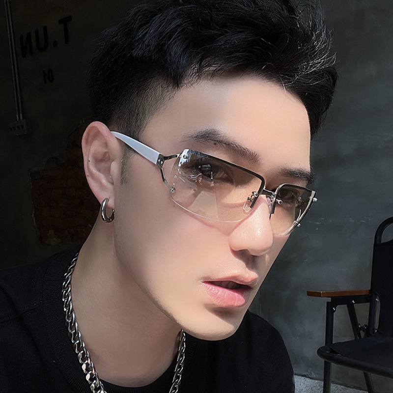 Kính Mát Thời Trang Nam Nữ Gọng Kim Loại Mới 2023 Màu Sắc