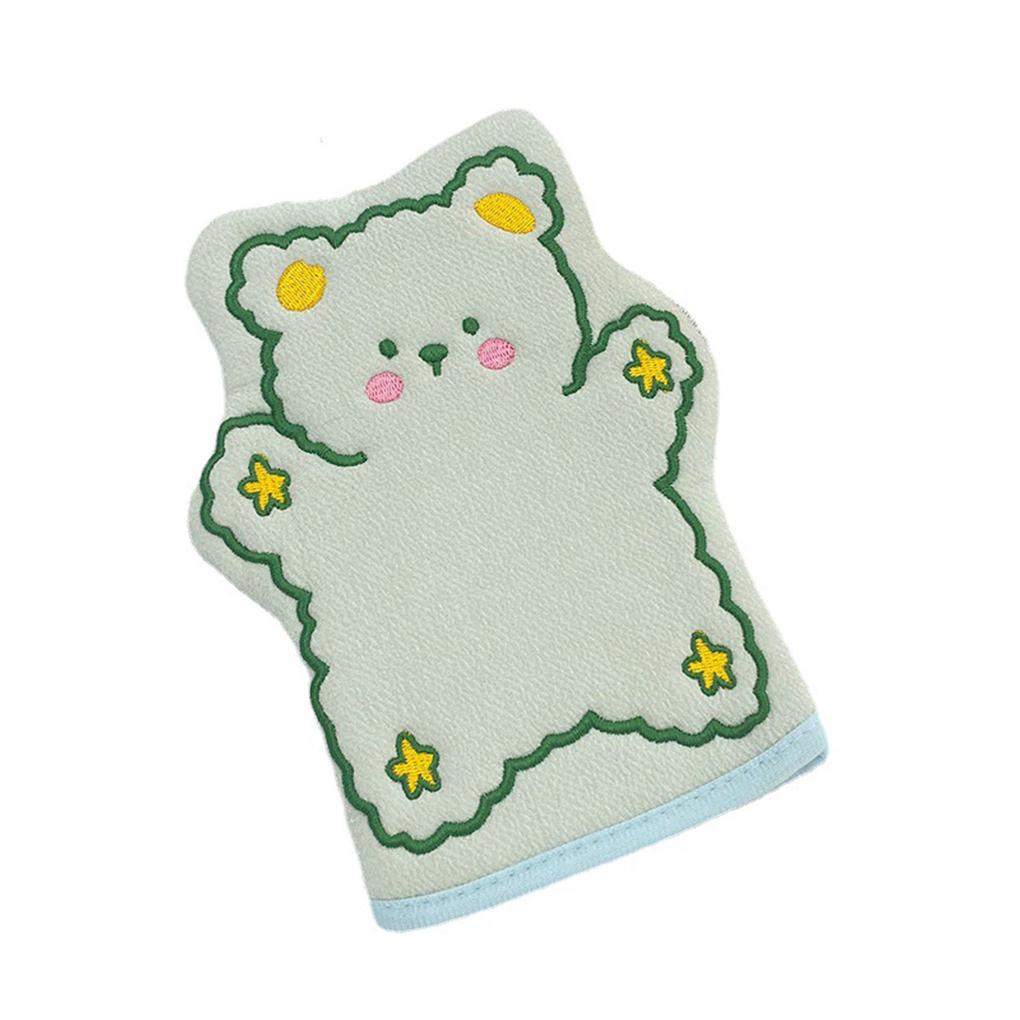 Găng tay đi tắm Co Giãn Tẩy Tế Bào Chết Họa Tiết Hoạt Hình Dễ Thương Cho Bé