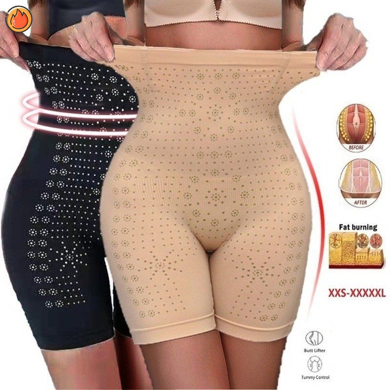 Plus Quần Lót Lưng Cao Định Hình Eo Không Đường May Cho Phụ Nữ Sau Sinh