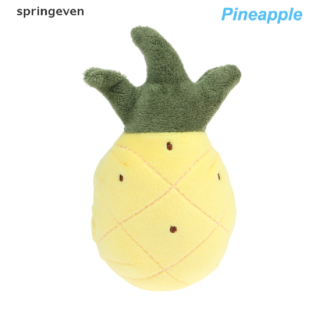 Móc Khóa Hình Trái Cây Nhồi Bông Đáng Yêu