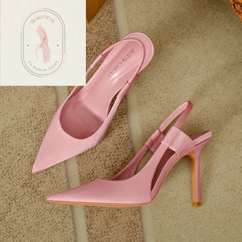 Giày Muller Cao Gót Mũi Nhọn Thời Trang Pháp Mới Dành Cho Nữ  2023 sandals