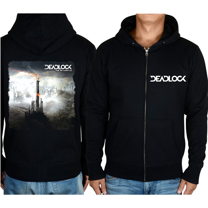 Áo Khoác Cotton Mềm Có Khóa Kéo 14 Kiểu Ấm Áp Rock Hard Rock Hard Rock
