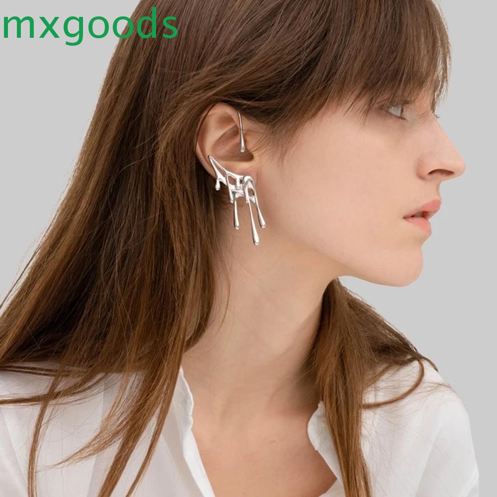 Khuyên Tai Dạng Kẹp Trái Độc Đáo Phong Cách Punk Hip hop Cho Nữ