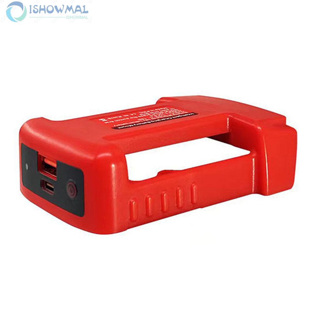 Bộ Sạc Pin Nhanh TYPE-C + USB QC3.0 18V Cho Milwaukee