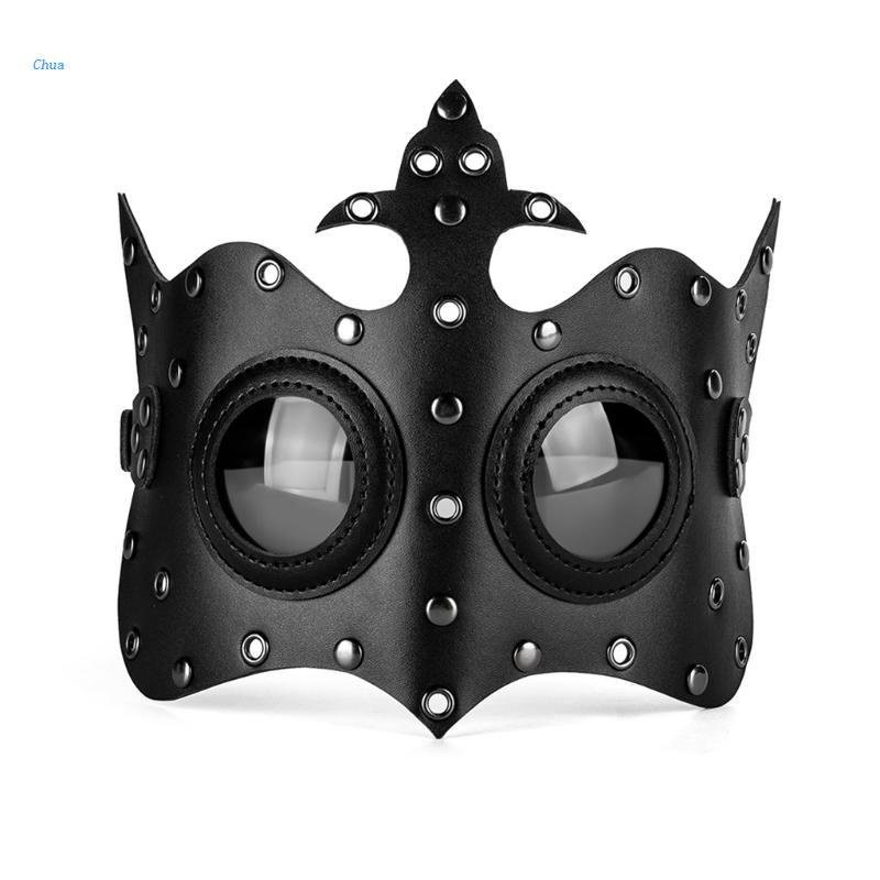 Trang Phục Hóa Trang Halloween Nữ Hoàng Da Mắt Steampunk Cho Nam Và Nữ