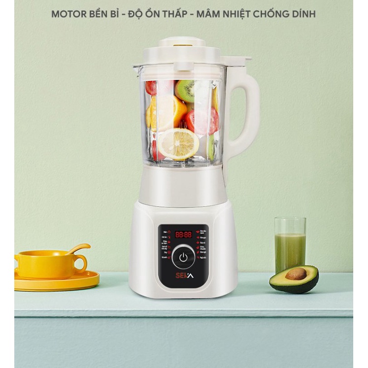Máy làm sữa hạt đa năng Seka SK620 dung tích 1.75 lít, Máy xay nấu đa năng làm sữa hạt - Hàng chính hãng