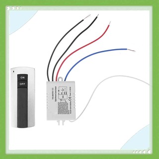 Công tắc điều khiển đèn không dây 1 kênh on / off 220v