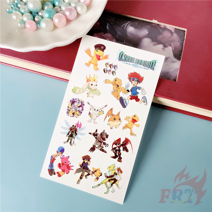 ❣️1 Tấm Hình Xăm Dán Mini Hình Anime Digimon Adventure: Anime❣️ Hình Xăm Dán Chống Thấm Nước Quyến Rũ