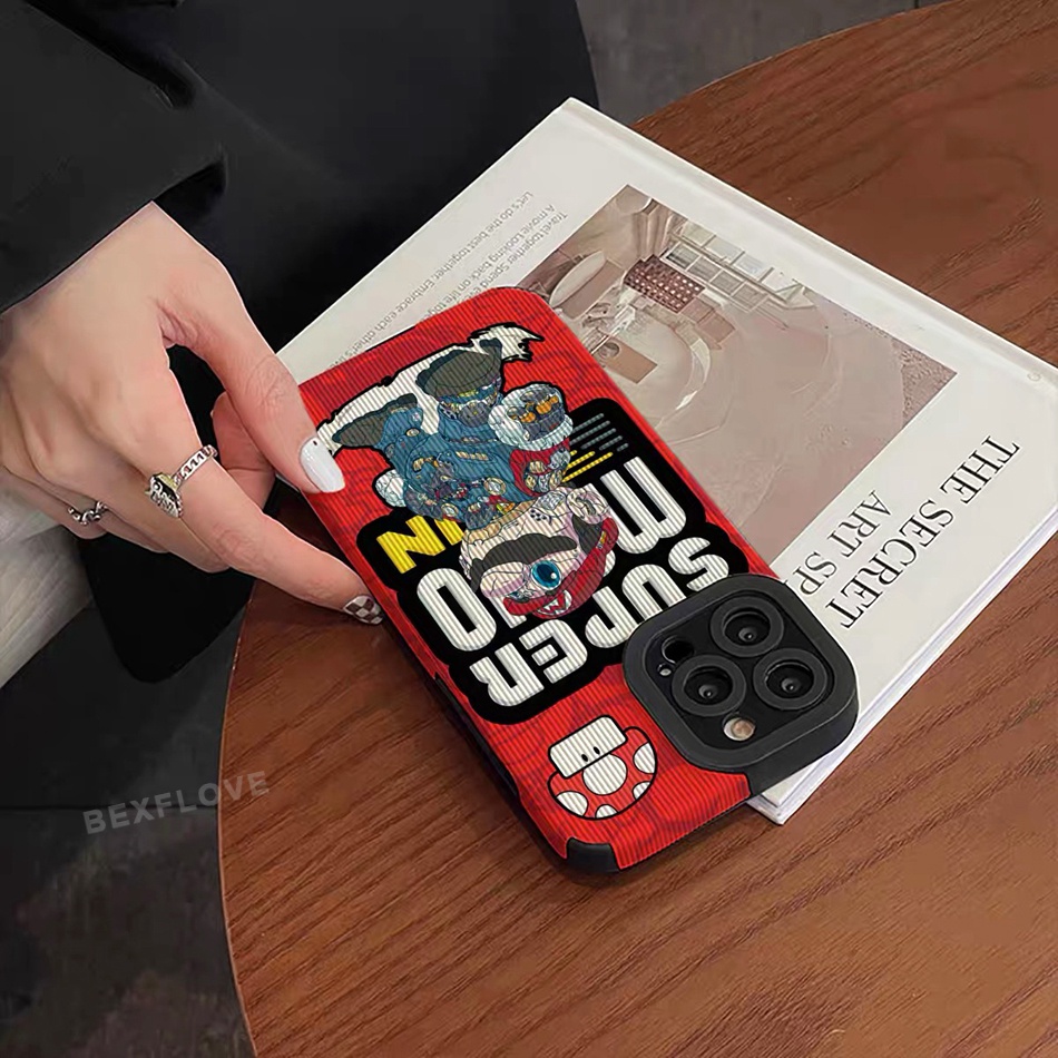 Ốp Điện Thoại Da Hoạt Hình Cho iPhone 11 12 13 14 Pro MAX 11Pro 12Pro 13Pro 6 6S 7 8 Plus X XR XS MAX SE 2020