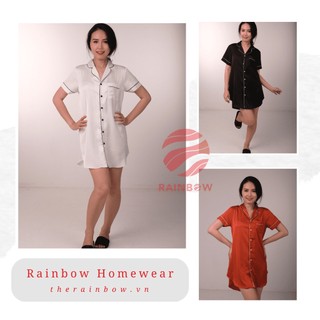 Áo choàng ngủ Basic Sleep Wear Rainbow Homewear