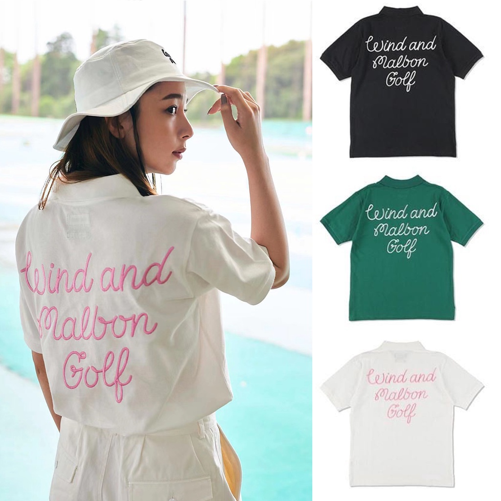 Áo polo Tay Ngắn Dáng Rộng In Chữ Thời Trang Cao Cấp