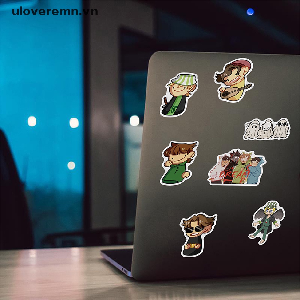 Set 100 Sticker Chữ Dream Smp Dán Trang Trí Ván Trượt Laptop Xe Máy