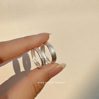 [DEAL SỐC] Nhẫn đôi bạc 925 Miuu Silver, nhẫn cặp Giselle