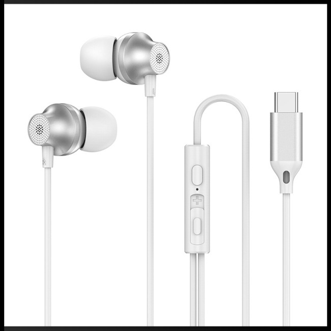 Tai Nghe Nhét Tai Zevaret Âm Thanh Hifi Type c Có Dây Bằng Đồng Cho MP3 Điện Thoại