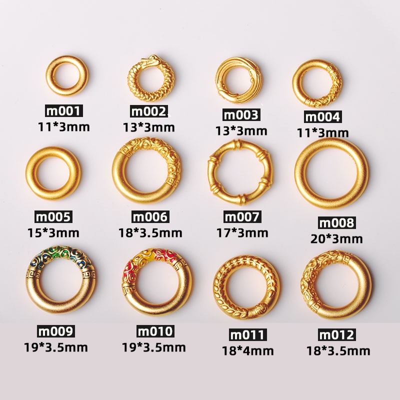 Vòng Đeo Tay Chạy Bộ Mạ Vàng / Bạc Có Khóa An Toàn DIY