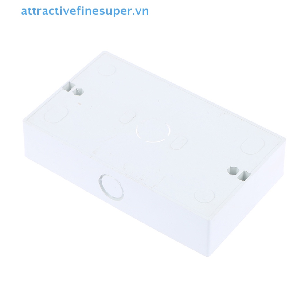 1 Hộp Công Tắc Nhựa Gắn Tường 146 * 86mm