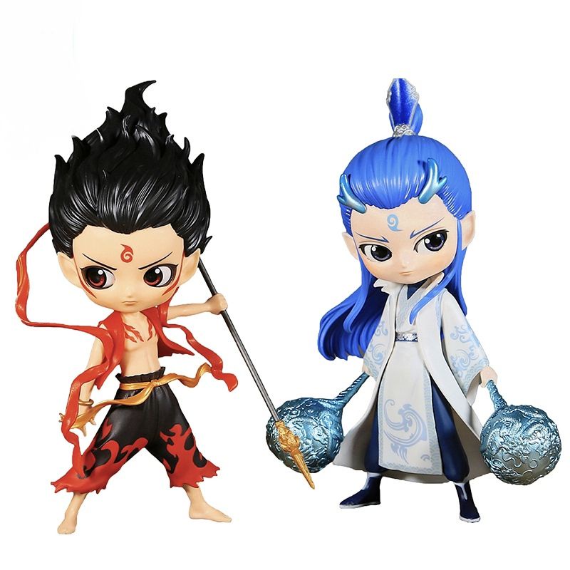 Mô Hình Búp Bê Nam Nữ Nezha 'S Demon Slayer Làm Bằng Tay Thời Trang