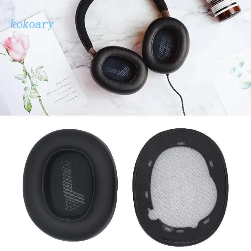 Đệm Tai Bằng Chất Liệu Bọt Biển / Da Protein Dành Cho Tai Nghe Jjbl E65BTNC Duet NC LIVE650 660 Bt