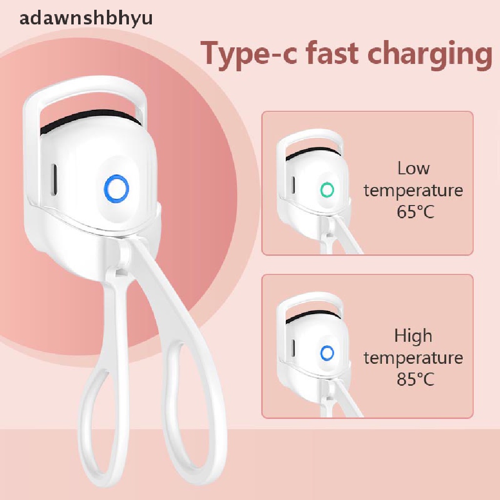 Dụng Cụ Uốn Cong Lông Mi Bằng Nhiệt Sạc USB Tiện Lợi