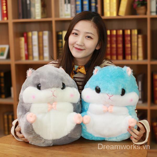 Thú Nhồi Bông Hình Chuột Hamster Siêu Dễ Thương