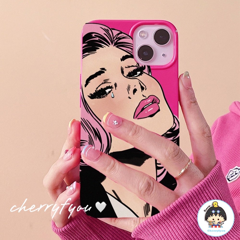 Ốp Điện Thoại TPU Mềm Siêu Mỏng Chống Rơi In Họa Tiết Vui Nhộn Dành Cho IPhone 14 13 12 11 Pro Max