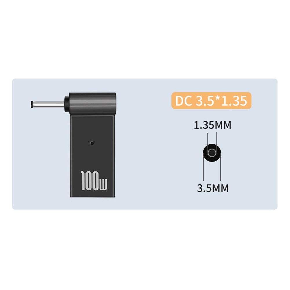 Đầu Nối Nguồn USB Type-C 100W Cho Laptop